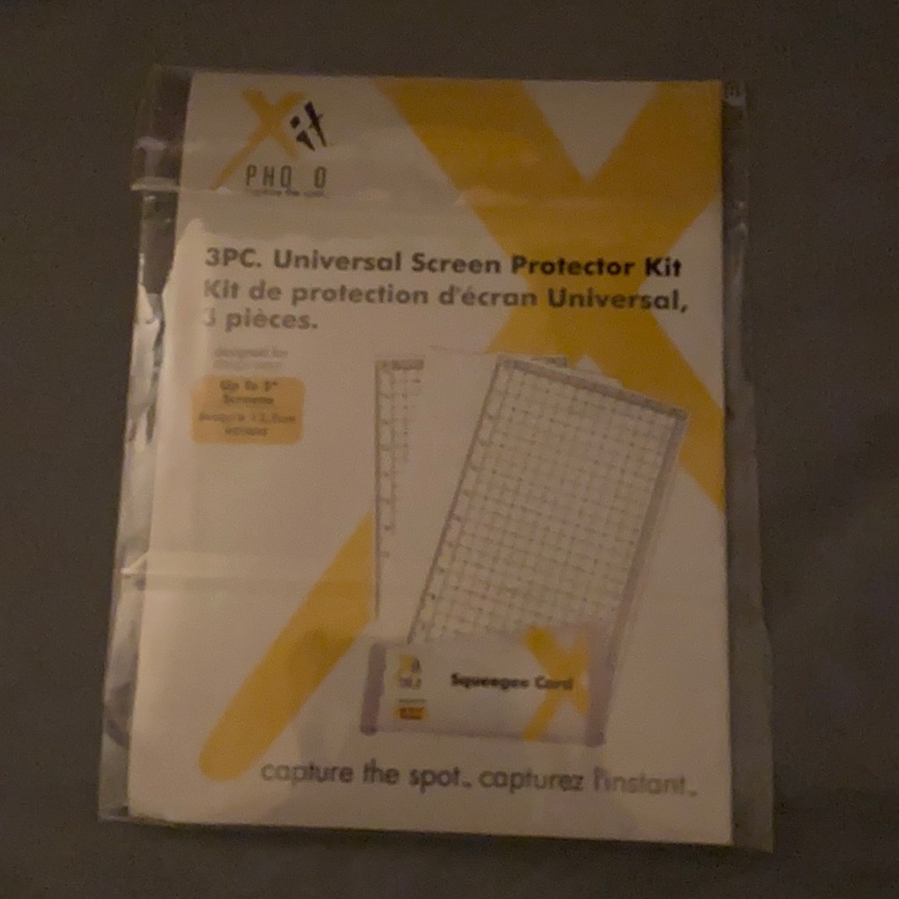 3pc universal screen protector kit